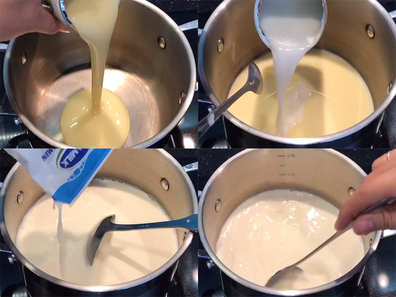 Cách làm sữa chu bằng sữa tươi