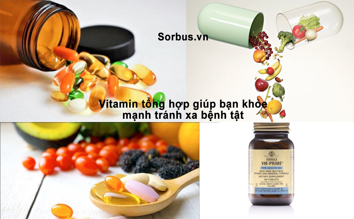 Vitamin tổng hợp giúp bạn khỏe mạnh tránh xa bệnh tật