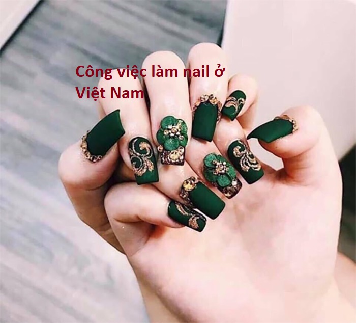 ngành nghề làm nail ở Việt Nam
