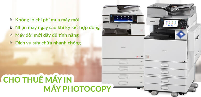 Thái Dương Cho thuê máy photocopy giá rẻ tại Hà Nội