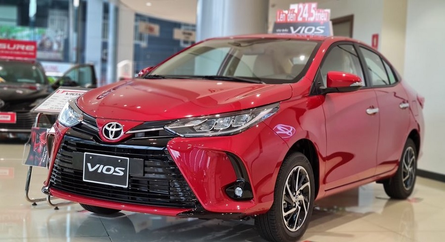 Thống số và giá xe lăn bánh Toyota Vios 2022