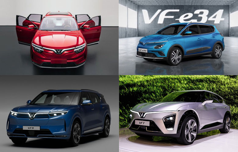Các mẫu xe ô tô điện VinFast 2022