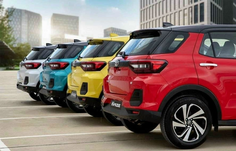 Phiên bản Toyota Raize sẽ được phối 535 triệu đồng 02 màu trong cùng một xe