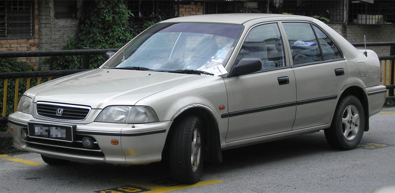 Ngoại thất xe Honda City đời 2002