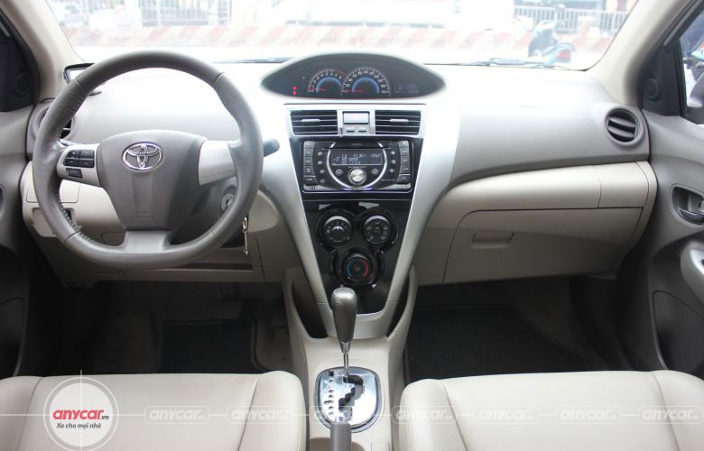 Khoang nội thất của Toyota Vios đẹp không kém gì những mẫu xe hiện dại