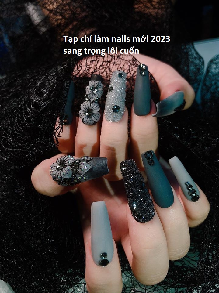 Review tạp chí làm nail mới 2023 theo show thời trang đẹp nâng tầm ngành nghề nail