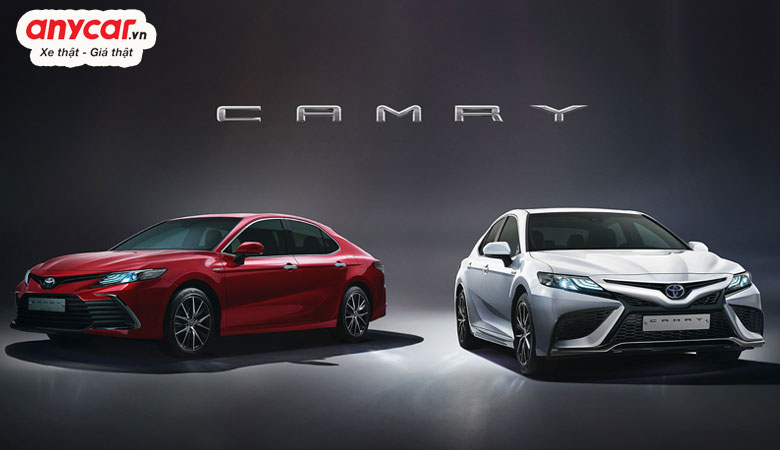 Toyota Camry hiện tại đang là thế hệ thứ 6, được bán ra thị trường với 4 phiên bản tùy chọn