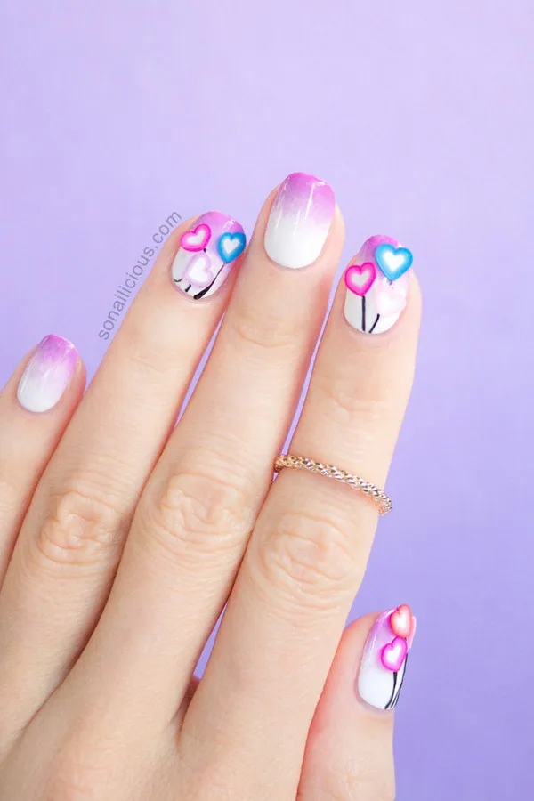 Review những mẫu nail valentine nổi bật mà nhiều cô gái yêu thích