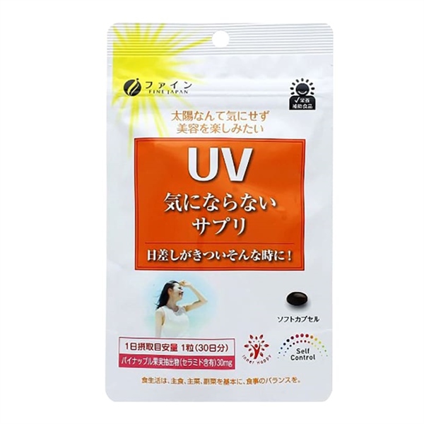 Công dụng của viên uống FINE JAPAN chống nắng chăm sóc cơ thể