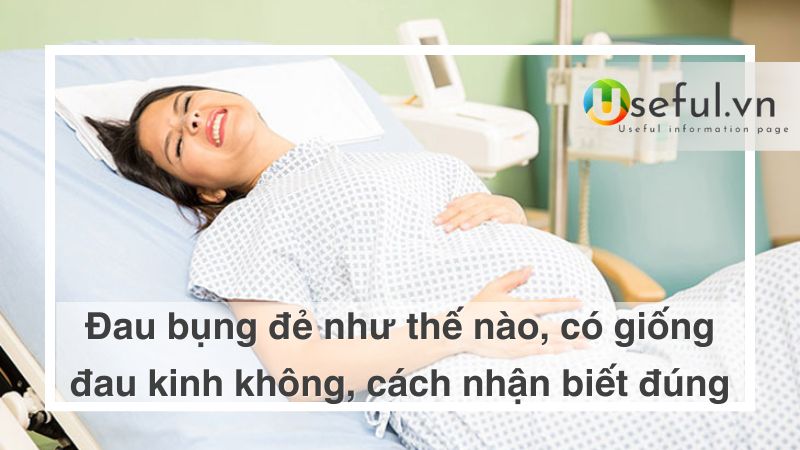 Đau bụng đẻ như thế nào