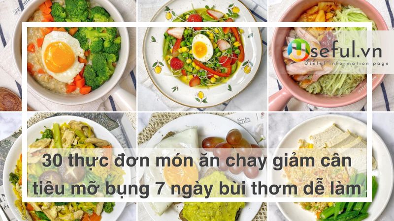 Món chay giảm cân