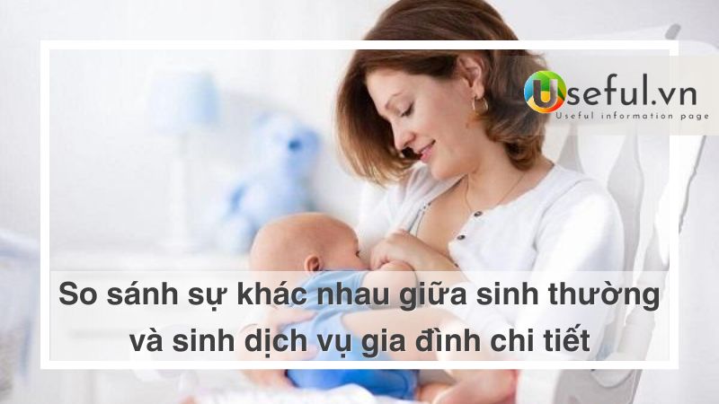 Sinh thường và sinh dịch vụ gia đình