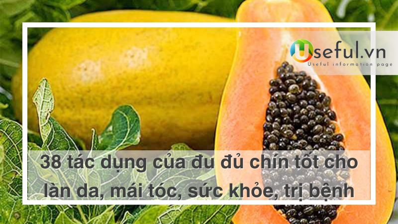 Tác dụng của đu đủ chín