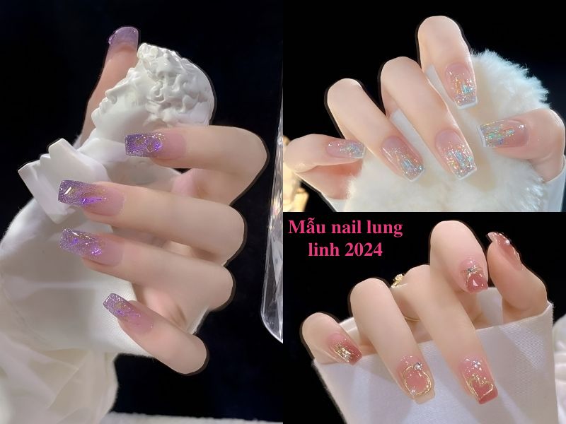 Làm Nails: Tuyển tập mẫu nail lung linh 2024 làm cho các cô gái toát lên sự sang trọng
