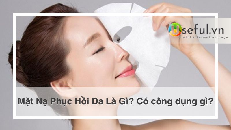 Mặt nạ phục hồi da