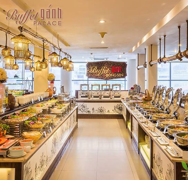 Review buffet Gánh Bông Sen ngon không: Menu, Bảng giá, Địa chỉ