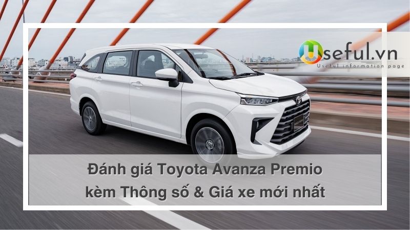 Đánh giá Toyota Avanza Premio