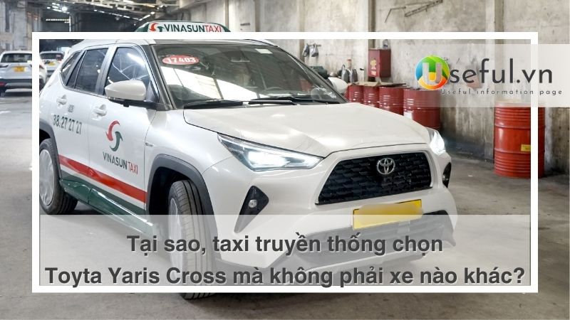 Toyota Yaris Cross chạy dịch vụ