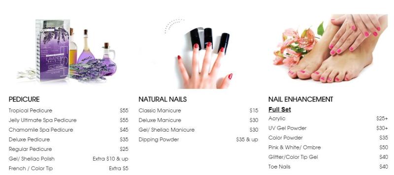 Có nên thiết kế bảng giá làm nail không?