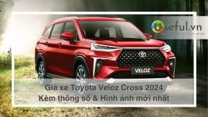 Giá xe Toyota Veloz Cross 2024 cập nhật mới nhất [thangnam]