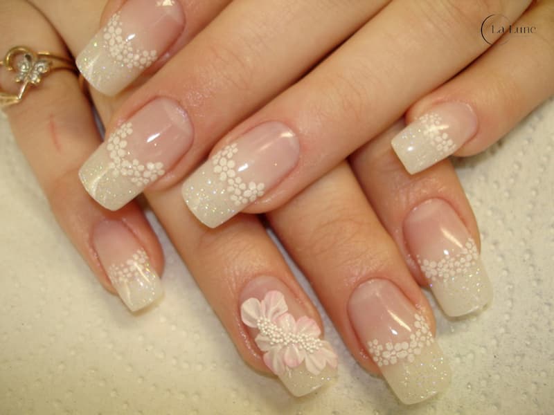 Review những mẫu nail cưới xinh dành cho ngày trọng đại