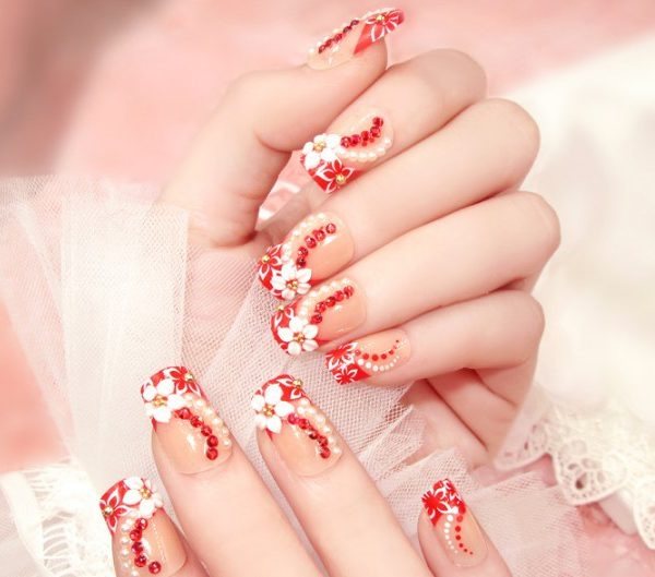 Review những mẫu nail cưới xinh dành cho ngày trọng đại