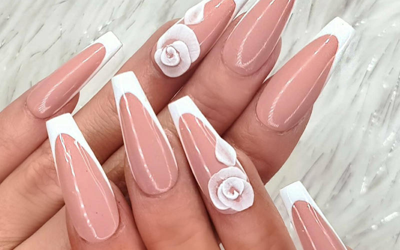 Review những mẫu nail cưới xinh dành cho ngày trọng đại