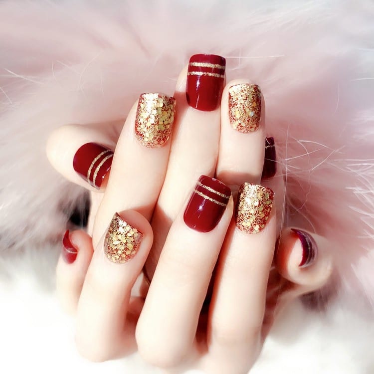 Review những mẫu nail cưới xinh dành cho ngày trọng đại