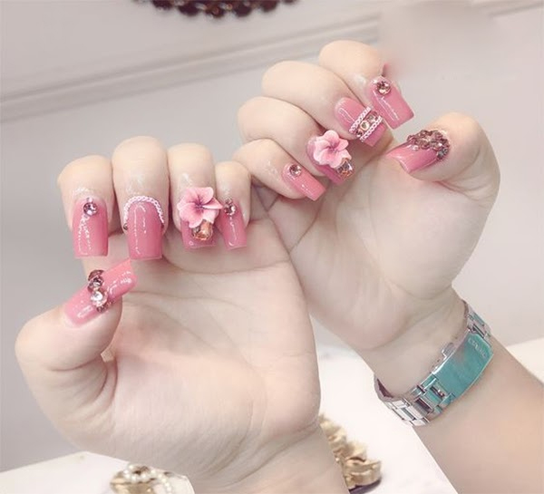 Review những mẫu nail cưới xinh dành cho ngày trọng đại