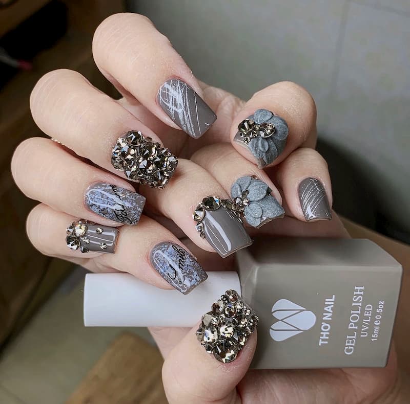 Review những mẫu nail cưới xinh dành cho ngày trọng đại