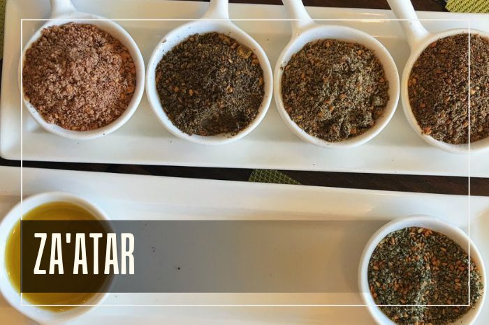 Za'atar ẩm thực Jordan