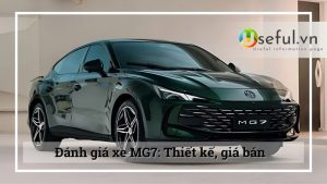 Đánh giá xe MG7