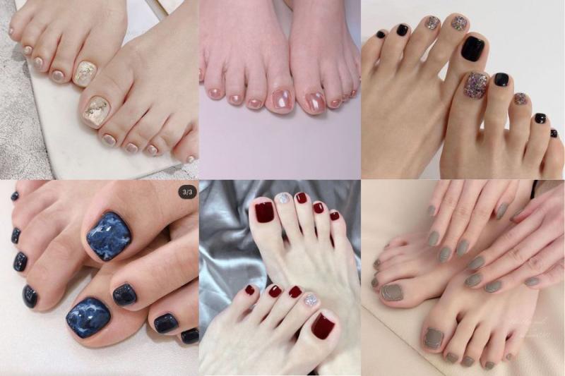 Gợi ý mẫu nail chân sang trọng dành cho quý bà U40-U50