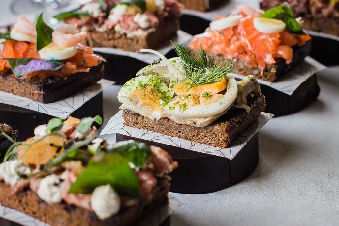 Smørrebrød - Ẩm thực Bắc Âu