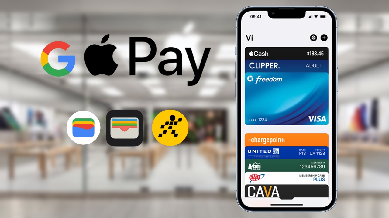 Cách thanh toán Apple Pay và Google Pay tại Thế Giới Di Động