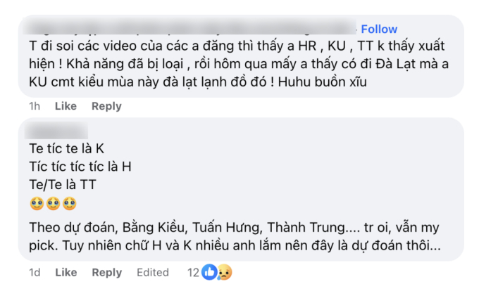 Lan truyền danh sách những cái tên bị loại đầu tiên ở show Chông gai, 1 anh tài tự tung hint khiến fan lo lắng! - Ảnh 8.