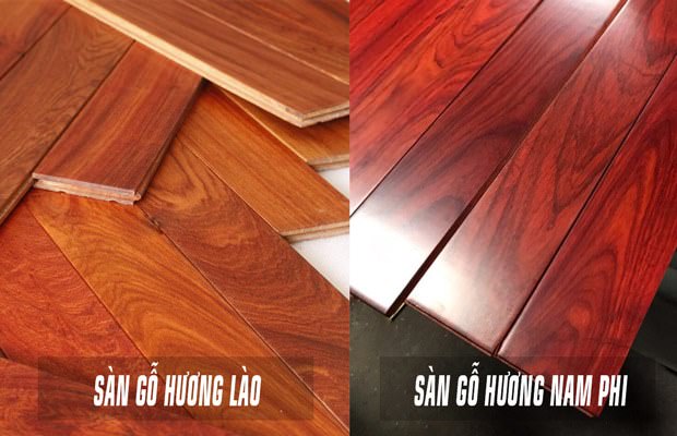 Gỗ hương đỏ có giá thành tùy thuộc vào nơi nhập