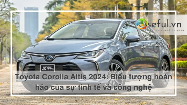 Toyota Corolla Altis 2024