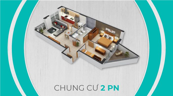 chung cu 2 phong ngu