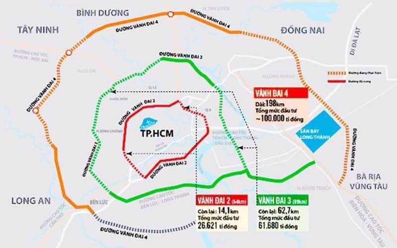 Nắn chỉnh tránh khu vực đông dân cư, thêm 2 cầu trên Vành đai 4 qua Long An