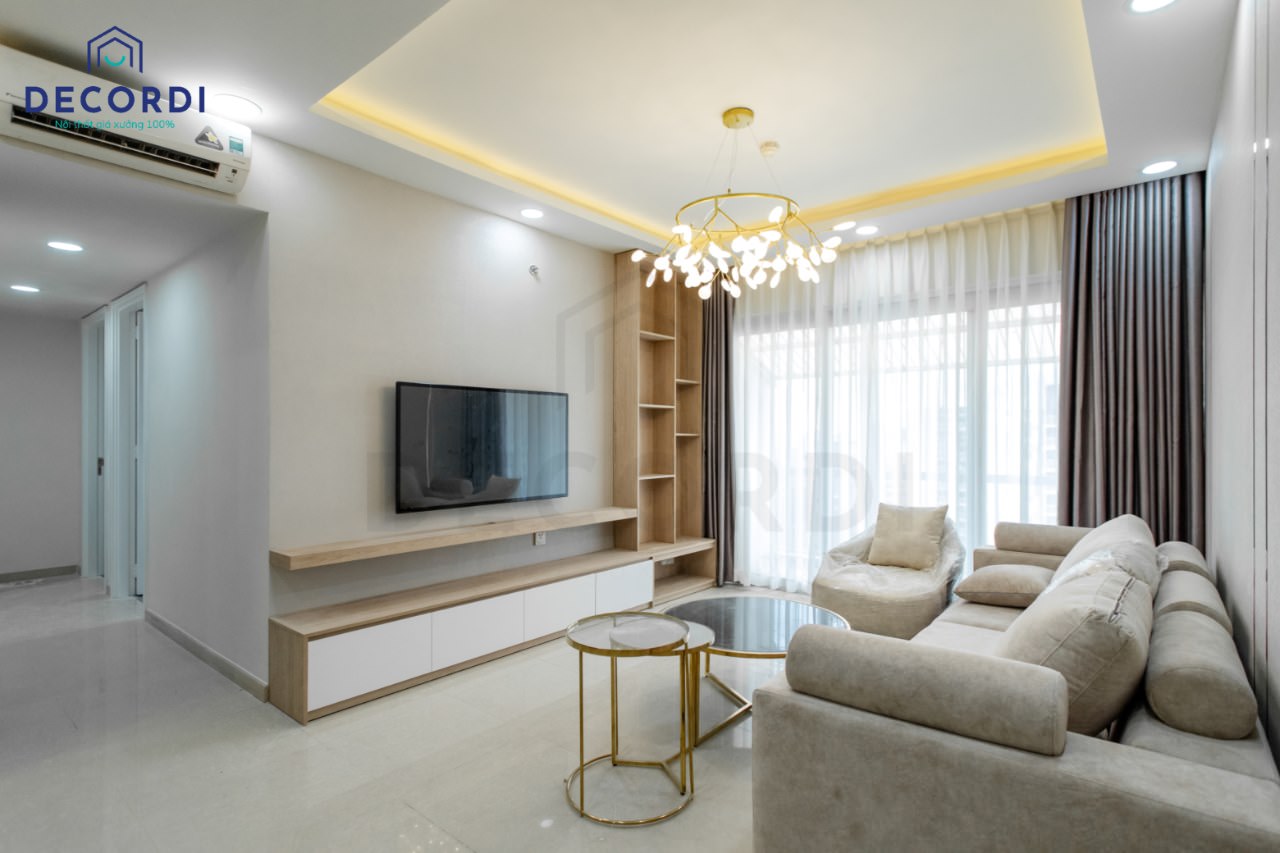 Thi công nội thất chung cư 60m2