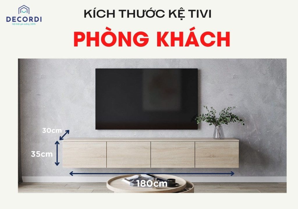 kich thuoc ke tivi treo tuong