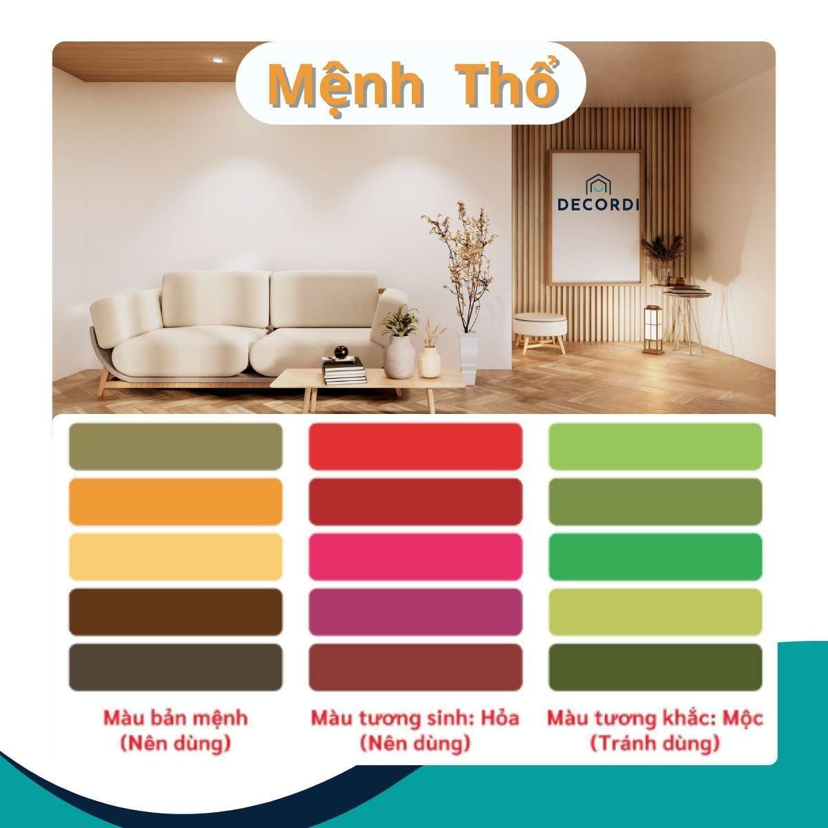 Mẫu màu sơn nhà đẹp mang gam màu trắng được phối nâu hài hòa hợp phong thủy mệnh Thổ