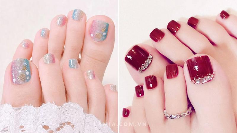 Giới thiệu những mẫu nail chân đẹp hot trend 2024-2025