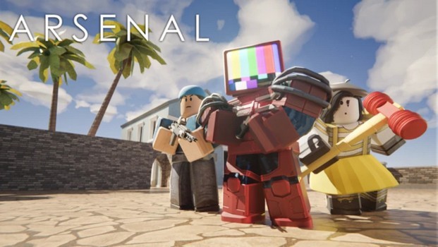 Arsenal trên Roblox PC