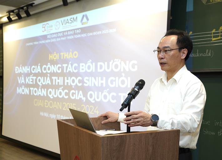 Tạo động lực phát triển bứt phá cho nền Toán học Việt Nam- Ảnh 1.