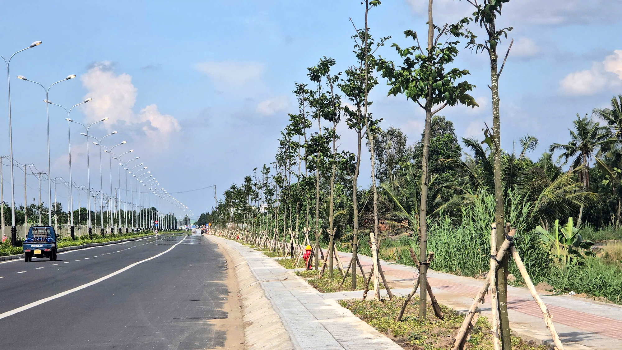 Đường Vành đai sân bay Cần Thơ đã hoàn thành, chuẩn bị khai thác- Ảnh 6.