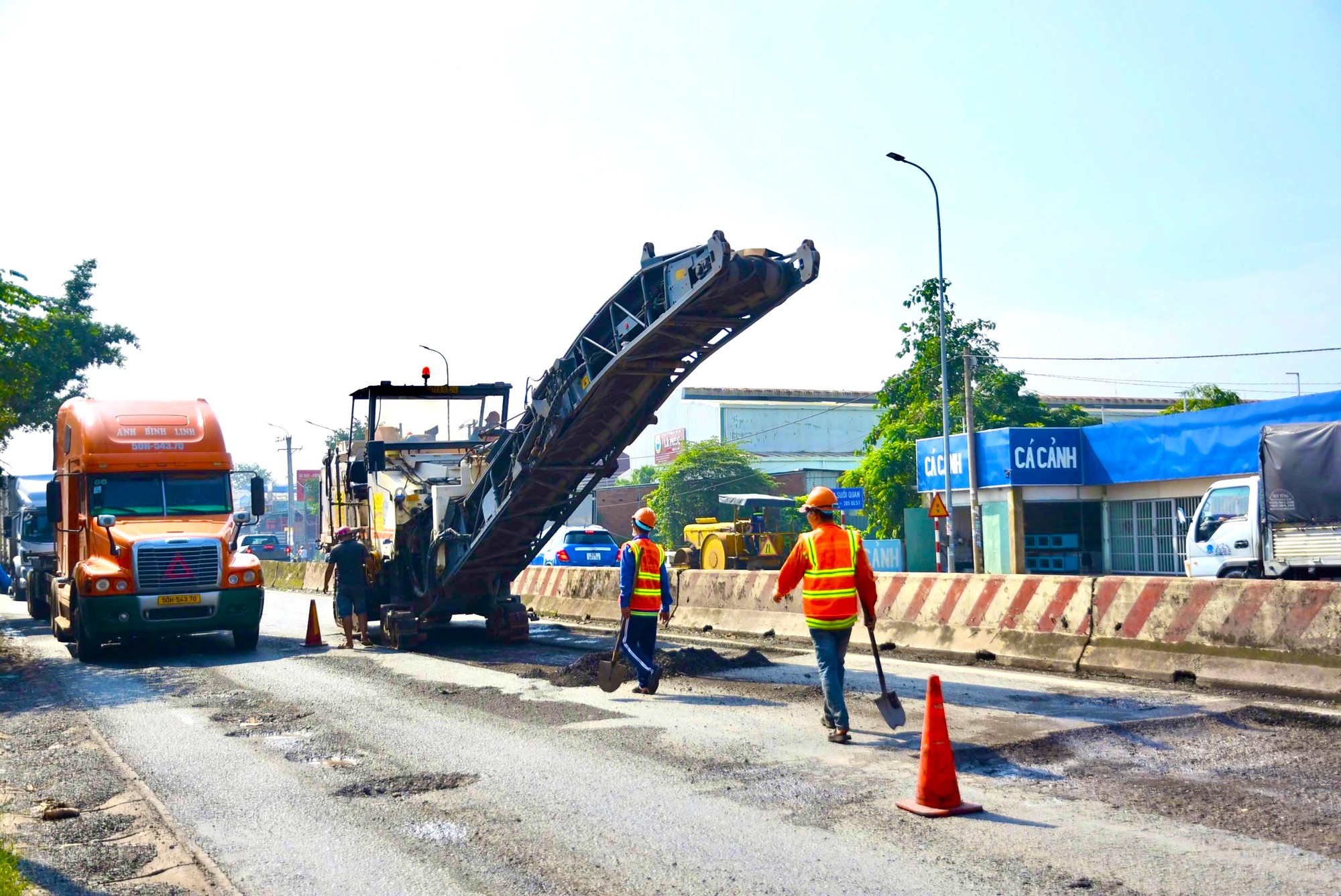 Công bố tình trạng khẩn cấp về thiên tai trên QL51- Ảnh 1.