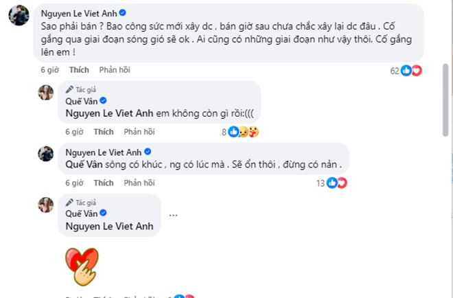 Quế Vân rao bán nhà vì mất tất cả sau ồn ào "phông bạt từ thiện", Việt Anh vào nói 1 câu gây chú ý - Ảnh 5.