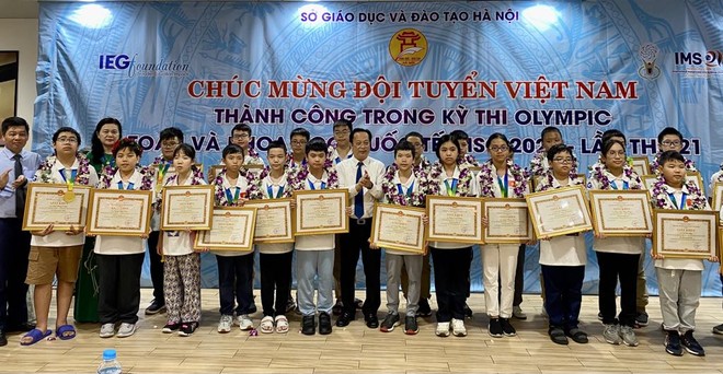 Học sinh Việt Nam giành huy chương Olympic toán và khoa học quốc tế 2024- Ảnh 2.